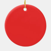Holiday Poem Red Ornament (Achterkant)