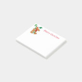 Holiday Post the Notes-Gingerbrood Man Post-it® Notes (Schuin)