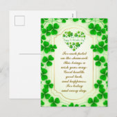 Holiday Postcard Feestdagenkaart (Voorkant / Achterkant)