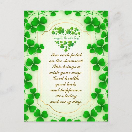 Holiday Postcard Feestdagenkaart (Voorkant)