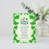 Holiday Postcard Feestdagenkaart (Staand voorkant)