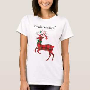 Holiday Pset Reindeer, is het seizoen! T-shirt
