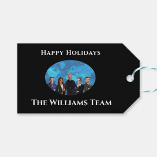Holiday Real Estate Team Black Cadeaulabel
