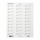 Holiday | Return Address Label (Full Sheet)