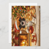 holiday Rug Feestdagenkaart (Voorkant / Achterkant)