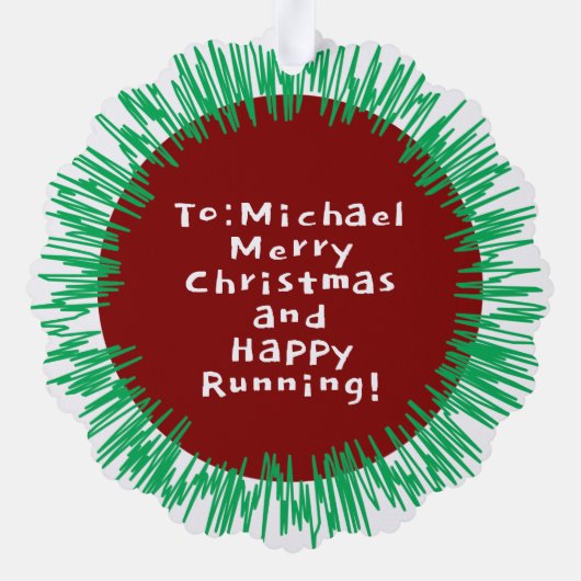 Holiday Runner Guy Kaart (Achterkant)