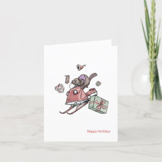 Holiday Rush Christmas Kaart