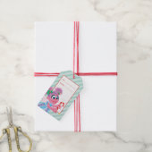 Holiday Scribble Abby Cadabby Cadeaulabel (Met Touw)