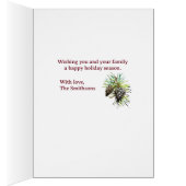Holiday season squirrel card (Intérieur (Droit))