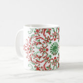 Holiday Snowflake Koffiemok (Voorkant links)