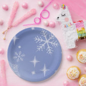 Holiday Snowflake Papieren Bordje (Feest)