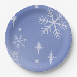 Holiday Snowflake Papieren Bordje