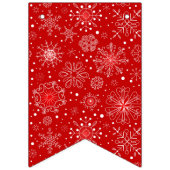Holiday Snowflakes Banner Flags (Derde vlag)