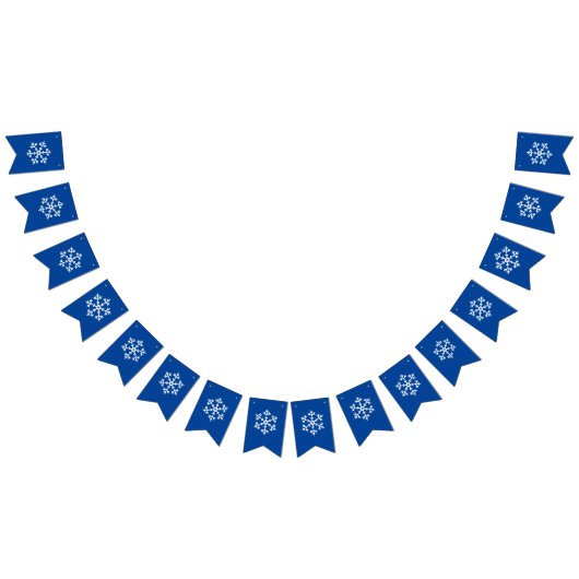 Holiday Snowflakes Banner Flags (Alle)