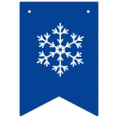 Holiday Snowflakes Banner Flags (Tweede vlag)
