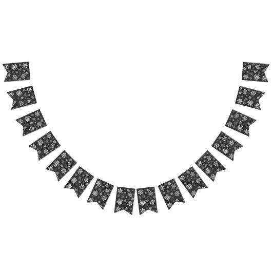 Holiday Snowflakes Banner Flags (Alle)