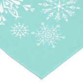 Holiday Snowflakes Table Runner Lange Tafelloper (Hoek)