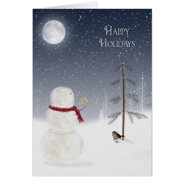 Holiday Snowman (Voorkant)