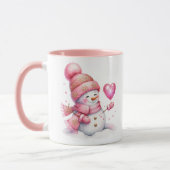 Holiday Snowman Coffee Mug (Gauche)