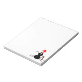 Holiday Snowman Notitieblok (Gedraaid)