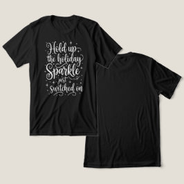 Holiday Sparkle Switched On Tri-Blend Shirt
