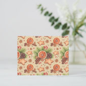 Holiday Spice Briefkaart (Staand voorkant)