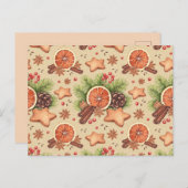 Holiday Spice Briefkaart (Voorkant / Achterkant)