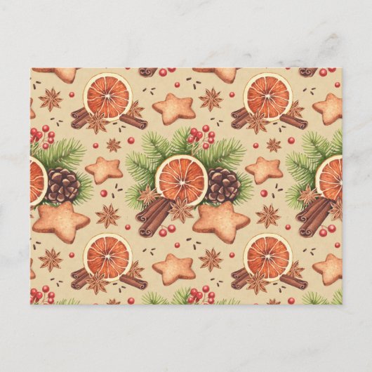 Holiday Spice Briefkaart (Voorkant)
