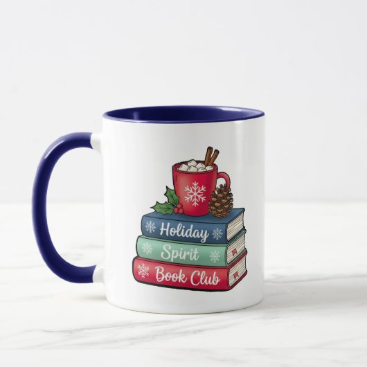 Holiday Spirit Book Club Mug (Gauche)