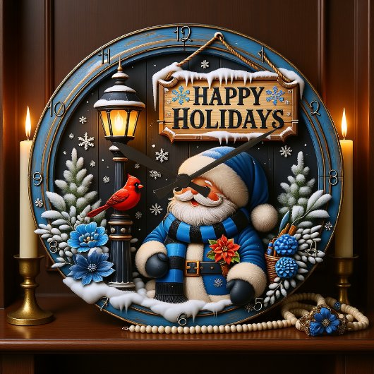 Holiday Spirit Clock Grote Klok