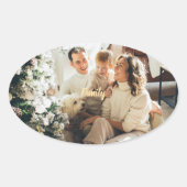 Holiday Spirit Family Photo Sticker (Devant)