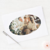 Holiday Spirit Family Photo Sticker (Enveloppe)