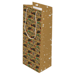 Holiday Sweets- Coco (Color) Wine Bag Wijn Cadeautas