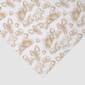 Holiday Sweets- Coco (Sheer) Tissue Paper Tissuepapier (Detail)