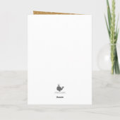 Holiday Sweets- Coco (Solid) Large Gift Bag Kaart (Achterkant)