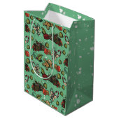 Holiday Sweets- Mint (Color) Medium Cadeauzakje (Achterkant Gekanteld)