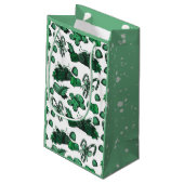 Holiday Sweets- Mint (Solid) Klein Cadeauzakje (Achterkant Gekanteld)