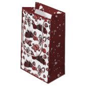 Holiday Sweets- Peppermint (Solid) Klein Cadeauzakje (Achterkant Gekanteld)