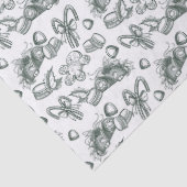 Holiday Sweets- Pine (Sheer) Tissuepapier (Detail)