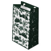 Holiday Sweets- Pine (Solid) Klein Cadeauzakje (Achterkant Gekanteld)