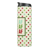 Holiday Thermal Tumbler/Travel Mug ©NHC Thermosbeker (Geroteerd rechts)