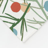 Holiday throw fleece deken (Hoek)