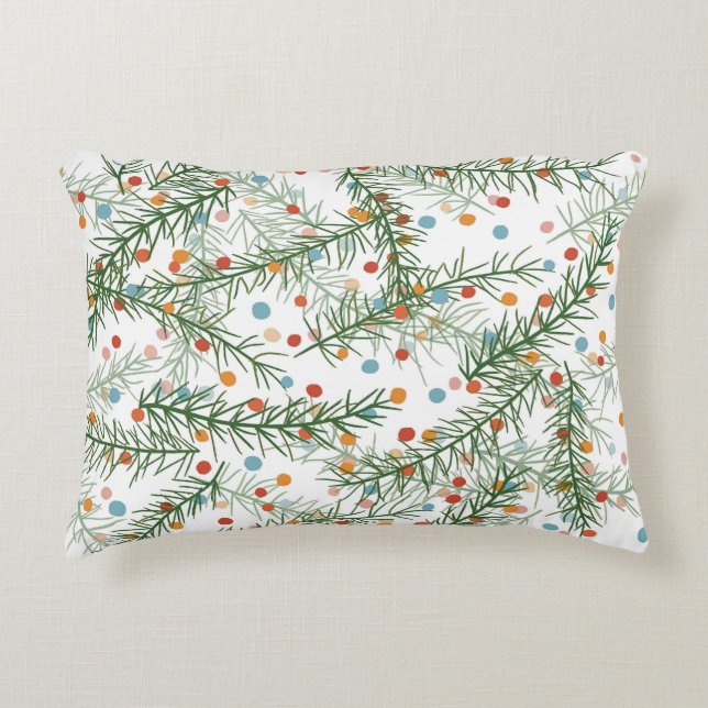 Holiday throw pillow accent kussen (Voorkant)