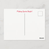 Holiday Toasting Funny Wine Briefkaart (Achterkant)