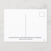 HOLIDAY TREE #1 POSTCARD FEESTDAGENKAART (Achterkant)