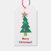 Holiday Tree Gift Labels Cadeaulabel (Voorkant)