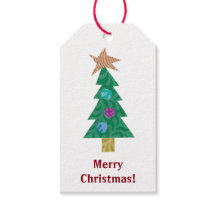 Holiday Tree Gift Labels