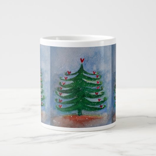 Holiday Tree Ornament Extra Grote Beker (Voorkant)