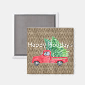 Holiday Truck Magnet Magneet (Voorkant / Achterkant)