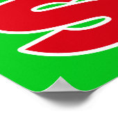 HOLIDAY-VERKOOP - DETAILHANDEL POSTER (Hoek)